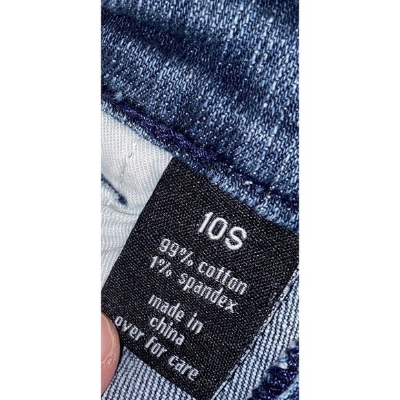 Y2K The Limited Denim 917 Women's 10 Short Boot Cut Stretch Blue Mid Rise - Picture 5 of 12